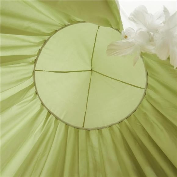 Bed Canopy for Girls, Round Dome Canopy Curtains Room Decoration Princess Castle - Picture 3 of 8